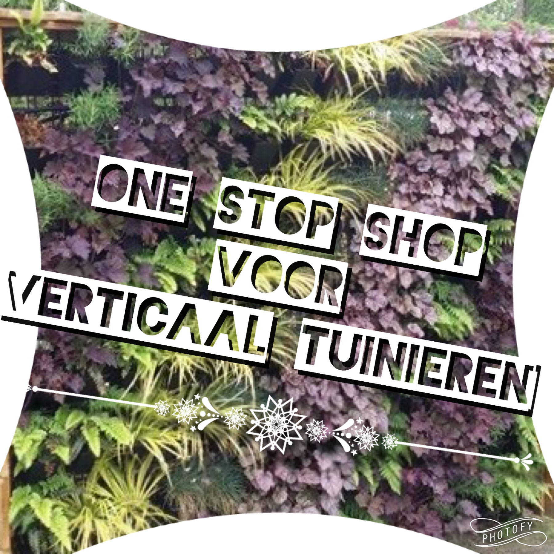Verticale tuin one stop shop
